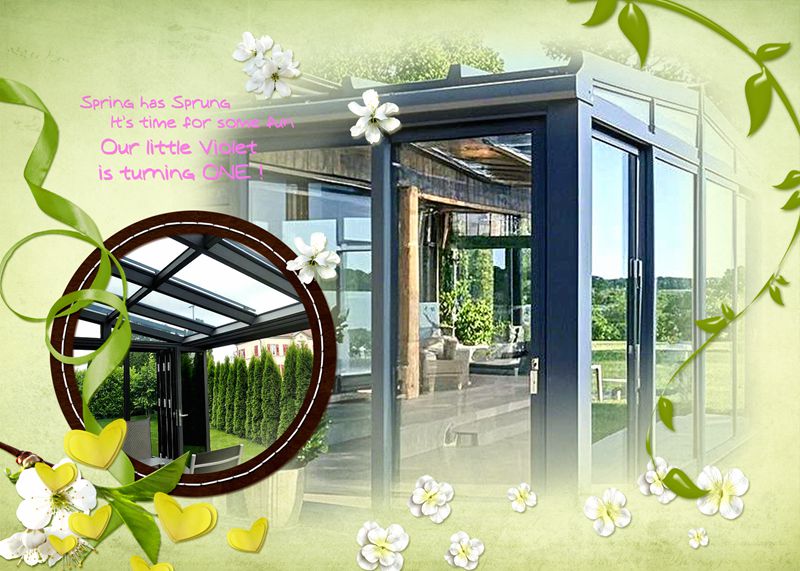 Victorian conservatory,  durable conservatory,  easy-care greenhouse